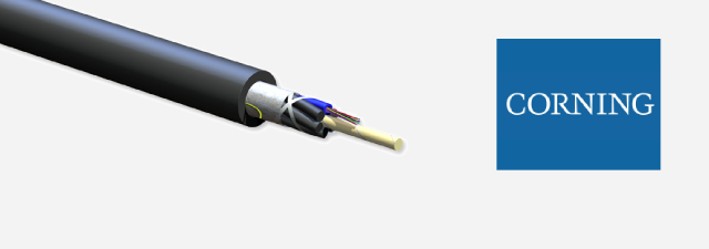  216 F Corning Optical FREEDM® Loose Tube, Gel-Free, Interlocking Armored Cable, Riser  