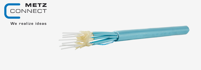 OpDAT breakout cable 8x1 OM3 - bend insensitive, class Dca 