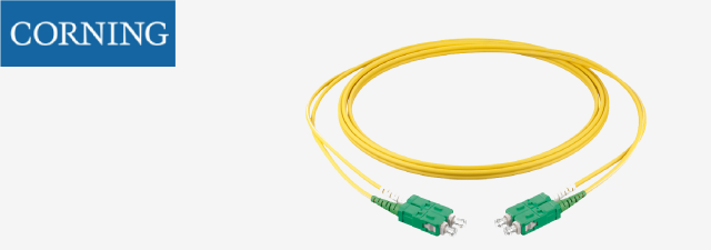 2 F Fiber Optic patchcord Two-fiber SC APC-SC APC