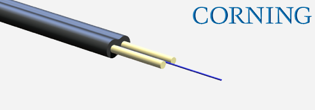 کابل فیبر نوری دراپ - سینگل مد غیرهادی بدون ژله Corning - ROC™ Drop Dielectric