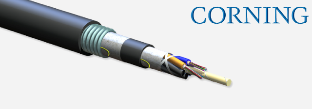 ALTOS® 96 F Low-Temperature, Loose Tube, Gel-Filled, Double-Jacket, Single-Armored Cable- Corning 