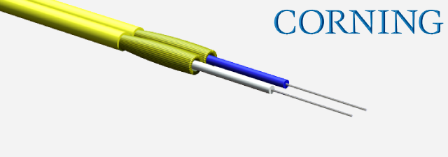 Rugged Zipcord Tight-Buffered Fiber Optic Cable, Riser- Corning