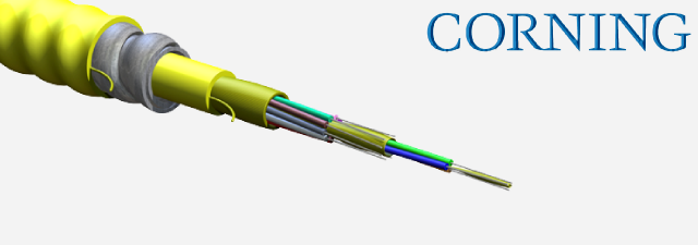 کابل فیبر نوری 2 کر - تایت بافر - پلنوم - کرنینگ MIC® - Corning 50 µm multimode, extended 10G distance (OM4)