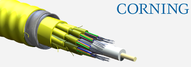 MIC® 144 F Unitized Tight-Buffered, Interlocking Armored Fiber Optic Cable, Riser- Corning 