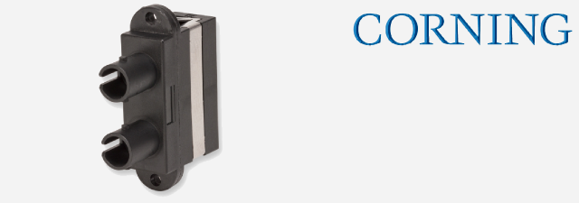 آداپتور فیبر نوری کورنینگ CORNING - ST® Compatible to SC Duplex ,Ceramic Sleeve