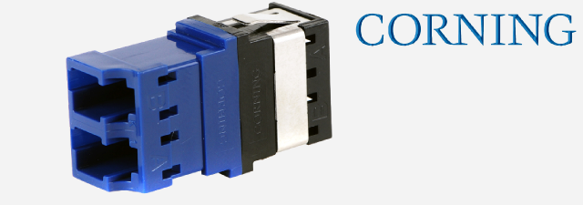 FO Adapter, LC Duplex, Keyed/Non Keyed,(OM4+/OM4/OM3/​OM2/OM1/OS2), blue