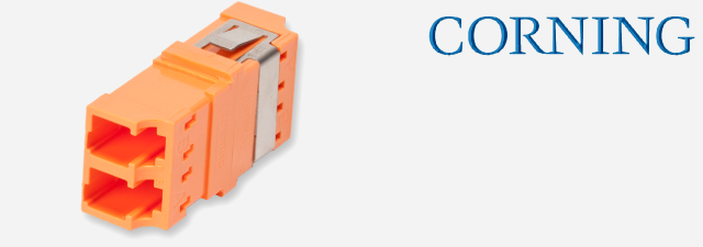 LC Duplex, Non Keyed/Non Keyed,(OM4+/OM4/OM3/​OM2/OM1/OS2), orange - CORNING