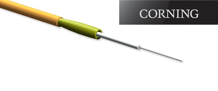 Single-Fiber Tight-Buffered Optical Fiber Cable, Plenum - Corning