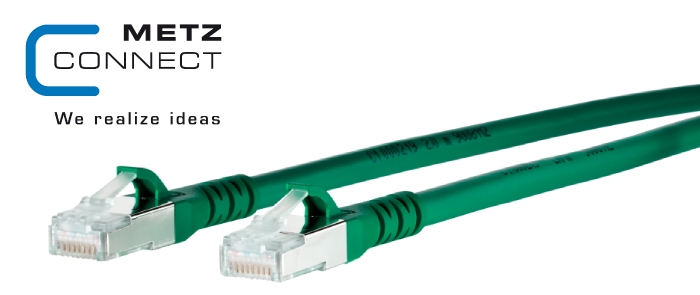 Patch cord Cat.6A AWG 26 green