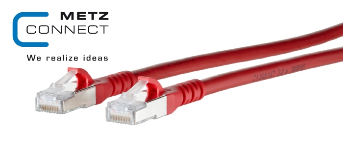 Patch cord Cat.6A AWG 26 red