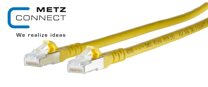 Patch cord Cat.6A AWG 26 yellow