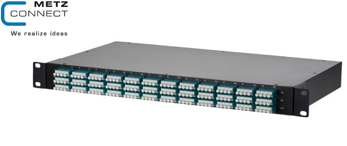OpDAT patch panel LC-Q MPO OM3